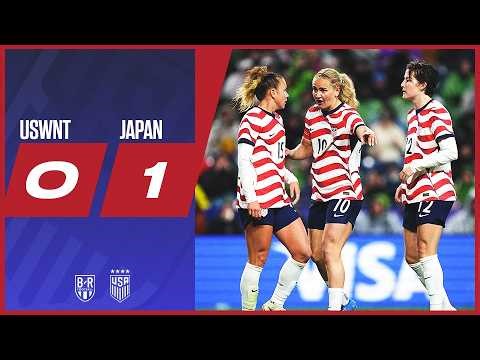 Japan Take Second Match of Three | USWNT 0 - 1 Japan | Official Highlights