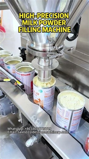 【Effortless Setup】High-Precision Milk Powder Filler for US Factories