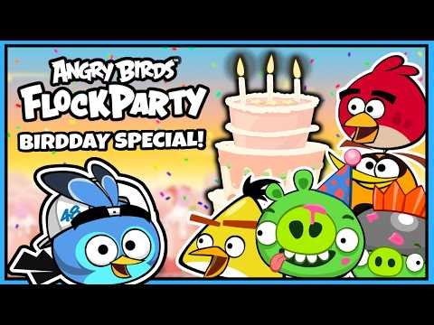 CELEBRATING MY BIRDDAY! 🥳 / Angry Birds Flock Party Amazon Luna Gameplay (Birdday Party)