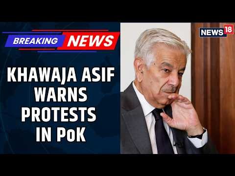 Pakistan Defense Minister Faces Backlash for Controversial Remarks on Kashmir Protests | News18