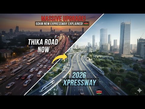 Thika Superhighway Upgrade 2026: The New 60KM Expressway Explained! 🇰🇪