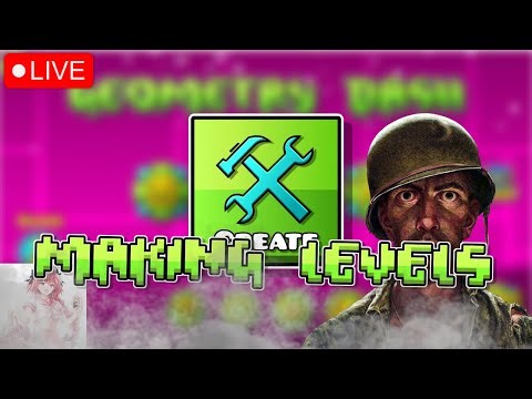 making new XL level | #geometrydash #gaming #live #jynxzi #gd #zoink (Portrait)