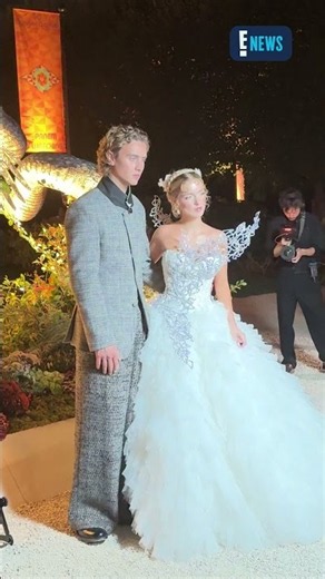 Oh Mckenna Grace and Joseph Zada ate these "Hunger Games" looks up. ❤️‍🔥