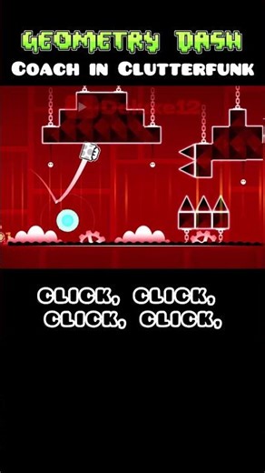 How to beat Clutterfunk 💀🔥 #geometrydash #gd