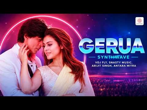 Gerua - Synthwave Remix | Shah Rukh Khan, Kajol | Arijit Singh, Antara Mitra | Pritam | Dilwale