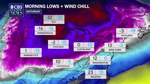 Some of the coldest weather of the season is impacting the eastern half of the country, and more snow is on the way for some parts of the regions. Here’s a look at what to expect this week. #weather #snow #weathertok #cold #winter