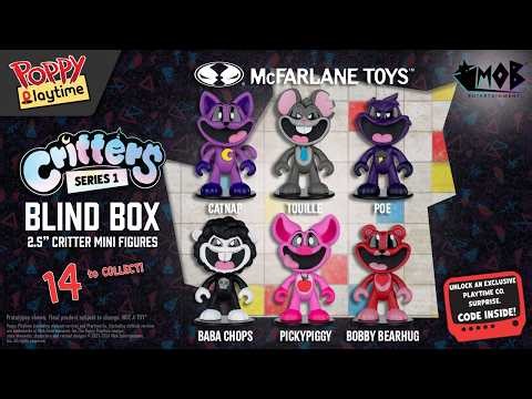 NEW Poppy Playtime™ 2.5" Critter Mini Figure Blindbox (Series #1) | Action Figure Showcase