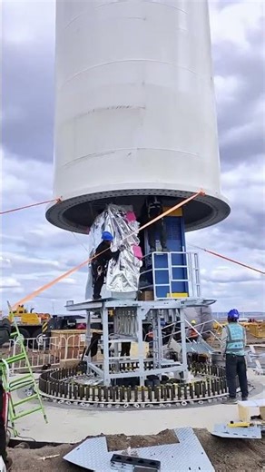 Renewable Energy Construction | Installing Wind Turbine Base