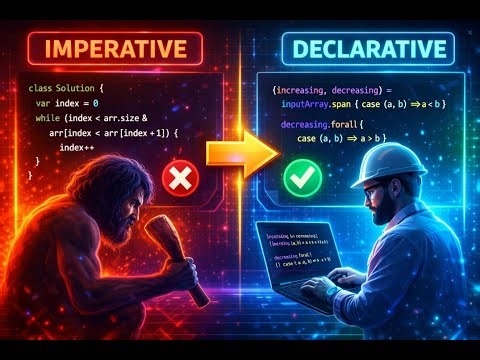 Kotlin Scala LeetCode Valid Mountain Array