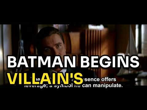 Batman Begins (2005) Villain's Perspective Recap #BatmanBegins #MovieRecap #FilmRecap