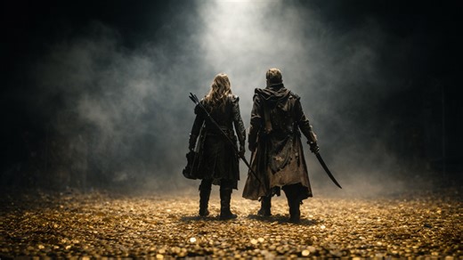 Sci fi scene shows UFO abduction moment