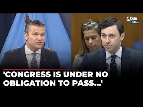 Jon Ossoff Gives Rude Shock To Hegseth On Budget Request: 'Frankly, It's Difficult To Explain...'