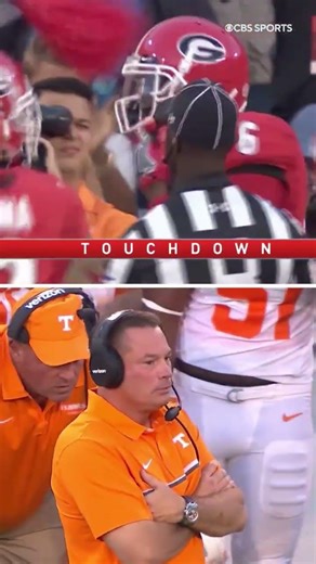 The swing of emotions on this iconic sequence #cfb #collegefootball