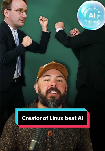 Creator of Linux beat AI | Linux