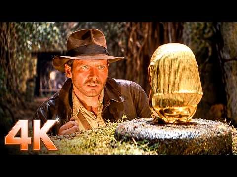 Indiana Jones Takes the Idol | Raiders of the Lost Ark | CLIP ⭐️ 4K
