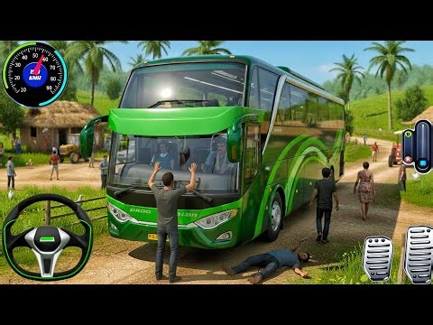 New Heavy Duty Coach Offroad Game 2026 - Indian Offroad Bus Driving 3D - Bus Game Andriod Gameplay