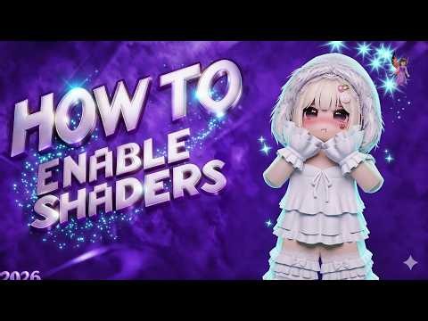 *NEW* Roblox Shaders Tutorial! How to GET SHADERS in Roblox 2026?