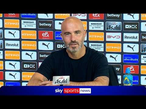 Enzo Maresca FULL first press conference after joining Manchester City