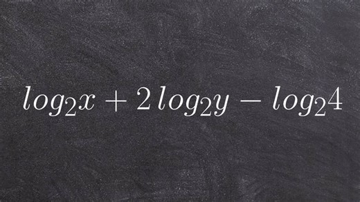 Learn the basics for condensing a logarithmic expression with addition and subtraction