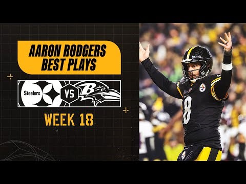 Aaron Rodgers' best plays from 294-yard game vs. Ravens | Week 18 | Pittsburgh Steelers