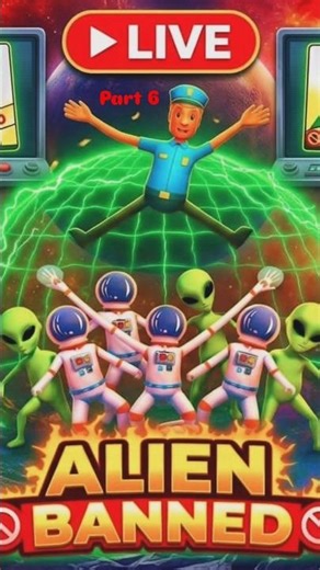 part 6 Aliens Not Allowed on Earth! AstronautsStop the Invasion#shorts#shortsfeed #viral