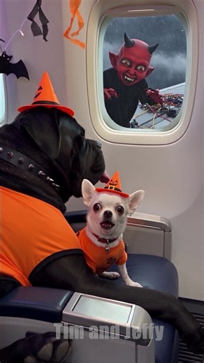 Jeffy Sees Something on the Airplane Wing 😳✈️