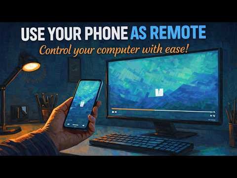 Control Your PC With Your Phone 🤯
