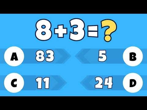 Ultimate Math Quiz Showdown ⚡ 40 Impossible Puzzles — Only Geniuses Survive! 🧮✨📘