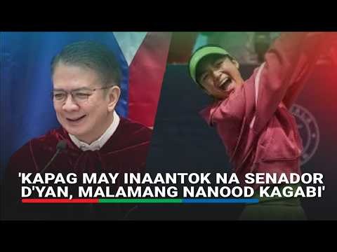 Chiz binati ang pagkapanalo ni Alex Eala sa Washington Open | ABS-CBN News