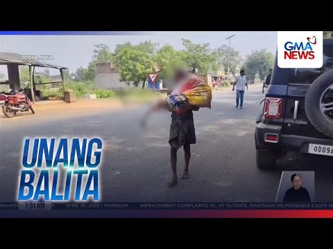 Lalaki, hinukay ang katawan ng yumaong kapatid at dinala sa bangko... | Unang Balita