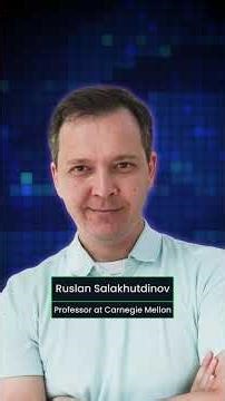 How AI Agents Will Work While You Sleep | Ruslan Salakhutdinov, Professor at Carnegie Mellon
