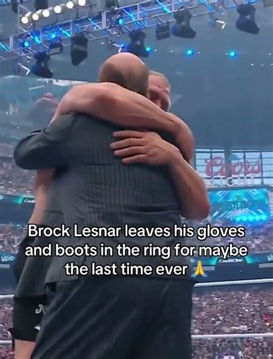 Was this the last match for Brock Lesnar?