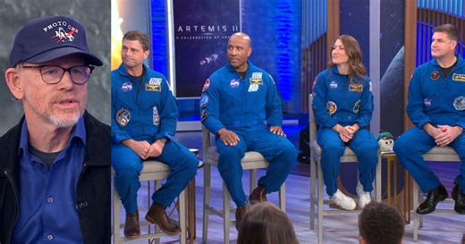 Ron Howard, Artemis astronauts joke about bathrooms while recalling "Apollo 13" film's impact
