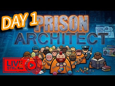 FIRST LOOK! | Grand Strategy LIVE Gameplay | Prison Architect