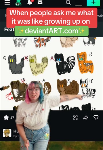Yes I logged back into my account and those are my actual liked posts from middle school 🫪 #2000s #deviantart #hetalia #warriorcats #greenscreenvideo