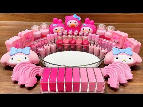 Slime Mixing With Balloon Characters: Glossy Pops And Soft ASMR #236