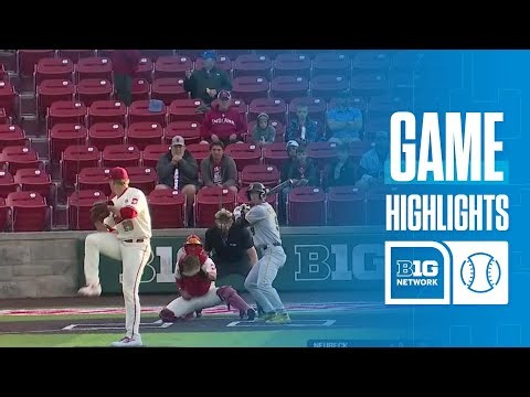 Iowa at Indiana | HIGHLIGHTS | Big Ten Baseball | 04/24/2026
