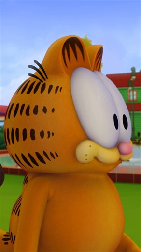 Gotta Stop the Robot ❌🤖 Garfield #Shorts