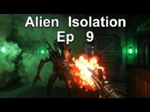 Server Farm Ambush. Alien Isolation Hard Mode Walkthrough Ep 9