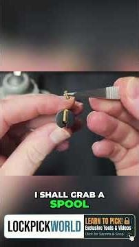Unlock Lock Picking: Spool Pins Explained & False Sets! #shorts