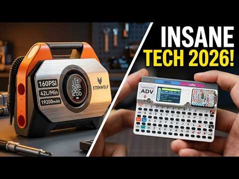 17 COOLEST Tech Gadgets You Can Buy Right Now in 2026!