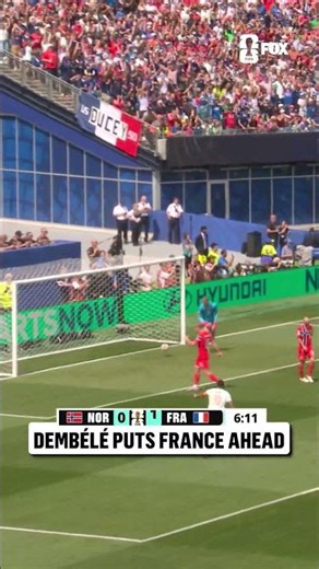 FRANCE GOES UP 1-0 🇫🇷