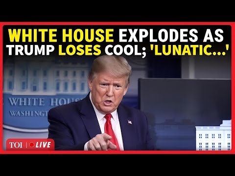 'Dealing With You Lunatic': White House Erupts; Trump LOSES Cool, Screams At Reporter | US News