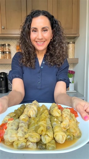 Stuffed Cabbage Rolls - a traditional Lebanese recipe made by stuffing lightly cooked cabbage leaves with a mixture of rice, ground beef and spices! | Feel Good Foodie