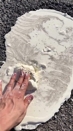 Non-Newtonian fluid for road repair? 🛣️ Is it magic?