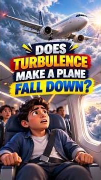 DOES A PLANE FALL WHEN IT HITS TURBULENCE? 😱✈️ | The Truth About Turbulence! 🌪️