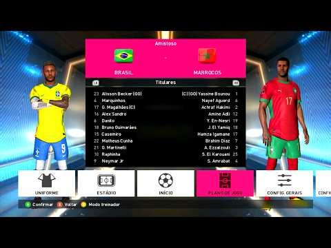 BRASIL X MARROCOS ELITTEE SOCCER 2026 ( PES 2018 X360)