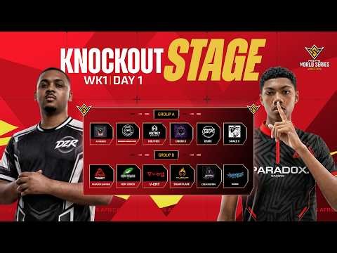 Week 1 of Knockout Stage - Day 1 | Group A x B | FFWS Africa Spring 2026