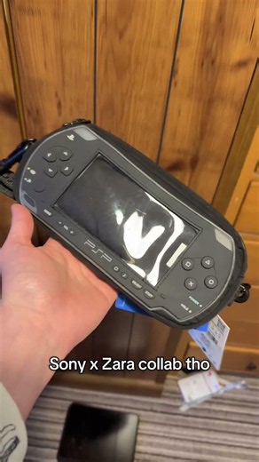 Retro Gaming with Style: Exploring the Classic PSP x Zara Collab! #psp #playstation #techtok #zara