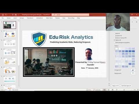 Solving School Dropouts with Data | EduRisk Analytics Startup Pitch